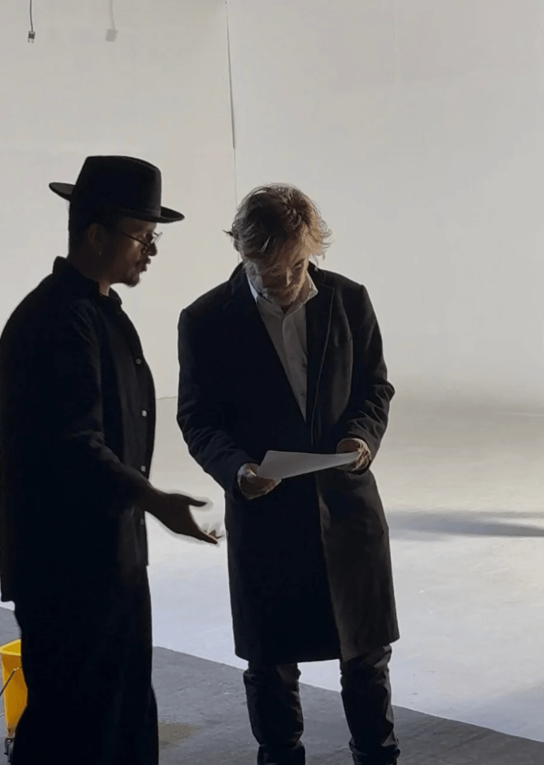 Director and actor Short Film Set Production – Behind-the-Scenes Process (Audiovisual Work)